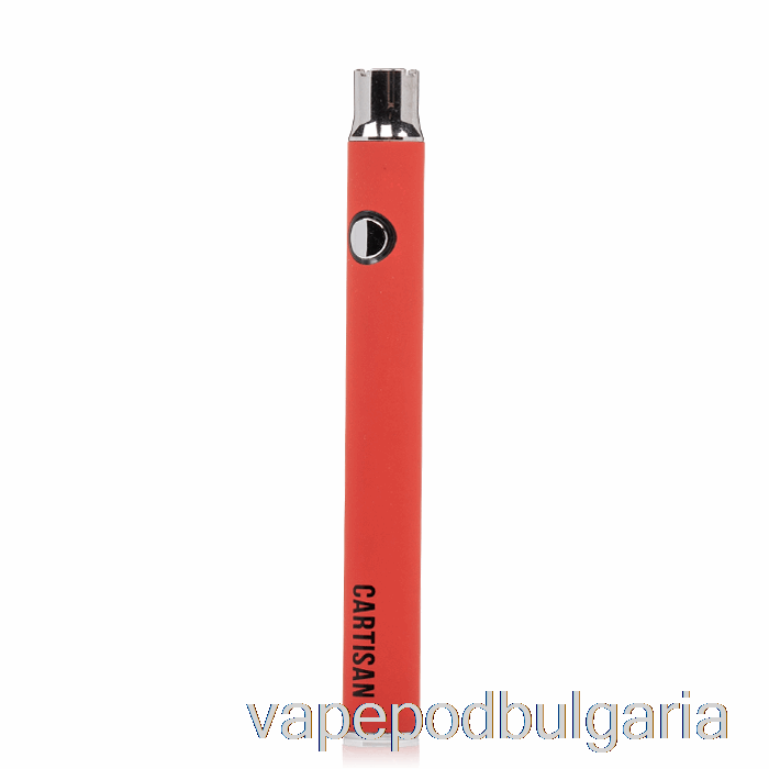 Vape Bulgaria Cartisan бутон Vv 400 510 батерия червена